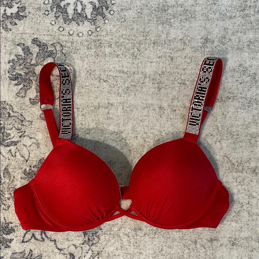 Victoria’s Secret Very Sexy Shine Strap Push Up Swim Bra